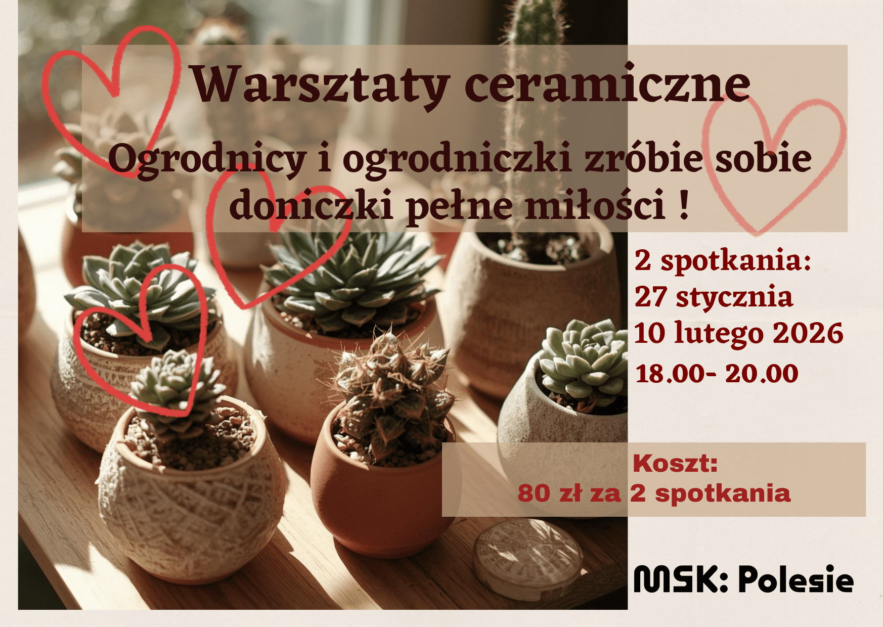 Ceramiczne doniczki